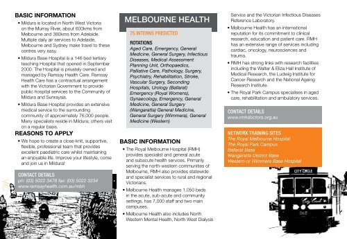 Intern and Residents Guide 2012 - The Australian Medical Students ...