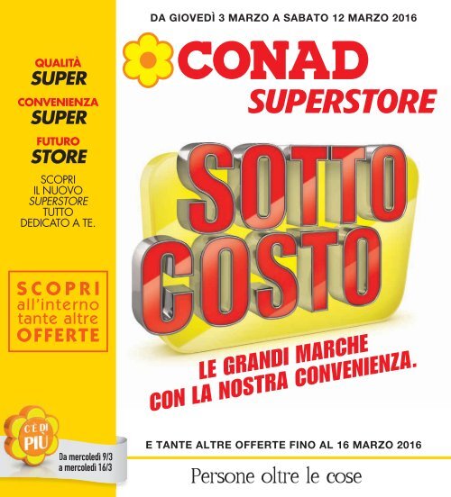 040316 - CONAD SUPERSTORE Sassari - sottocosto