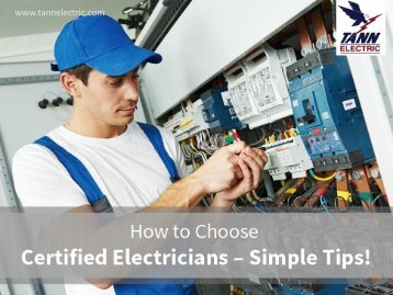 Tips to Hire Home Electrical Repair Technicians