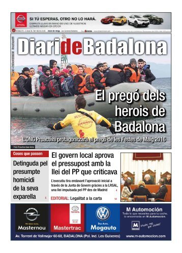 El pregó dels herois de Badalona