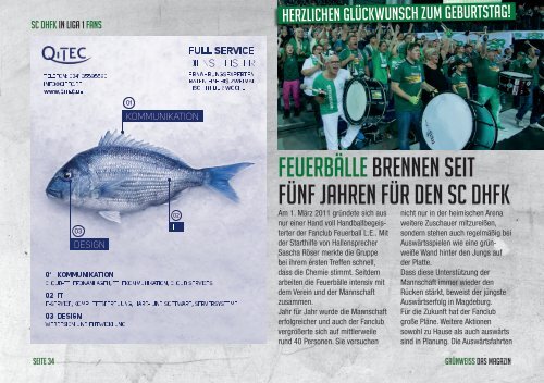 GRÜNWEISS – das Magazin der DHfK-Handballer