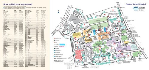 Western General Hospital Site Map SAIVMs