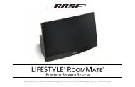 LIFESTYLE® ROOMMATE - Bose