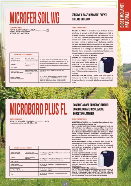 CATALOGO LIQUIDI BIOCHEMICAL 2016