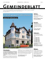 Gemeindeblatt