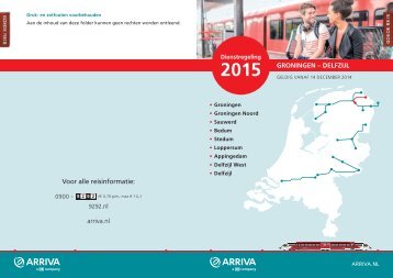 Arriva Groningen_Delfzijl 2015