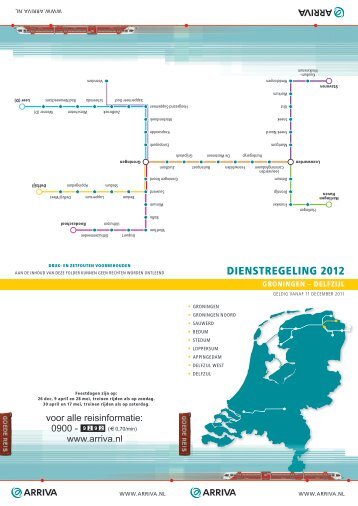 Arriva GRONINGEN-DELFZIJL 2012