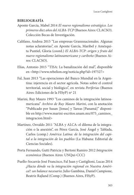 NEOLIBERALISMO EN AMÉRICA LATINA CRISIS TENDENCIAS Y ALTERNATIVAS