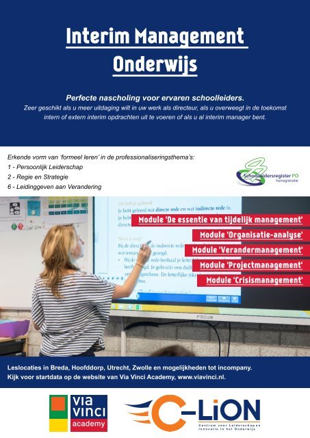 Interim Management Onderwijs