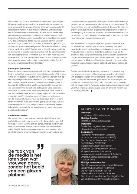 Medium / Jaargang 27 / #03 / Juni 2014