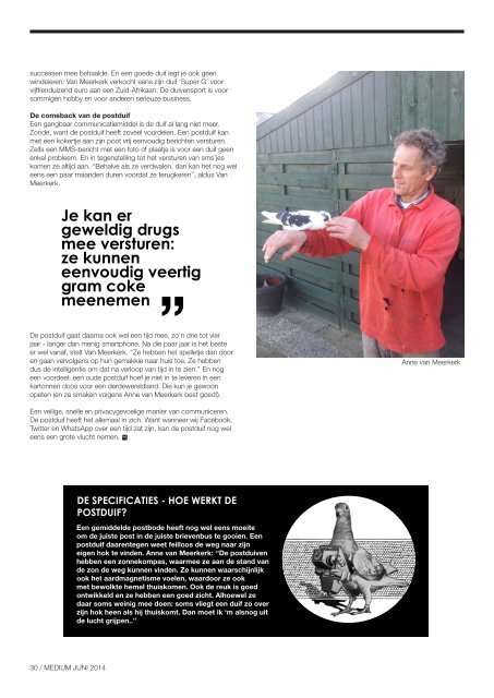 Medium / Jaargang 27 / #03 / Juni 2014