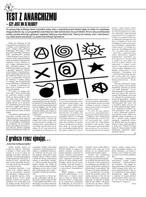 A-Tak // Anarchistyczna Gazeta Uliczna // nr 2