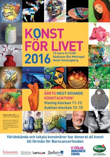 Konst för livet 2016