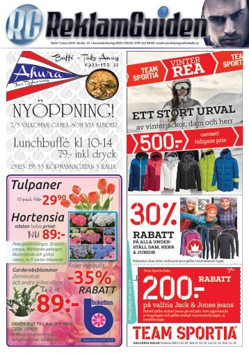 ReklamGuiden Kalix v10 -16 (7/3-13/3)