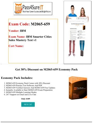 Pass4Sure M2065-659 Exam - updated 2016