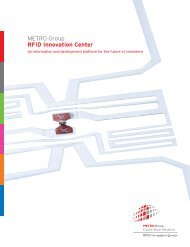 RFID Innovation Center - Future Store