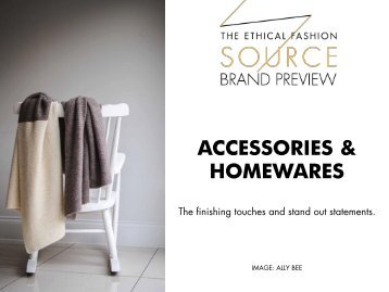 Brand Preview 2016 - Accessories & Homewares 