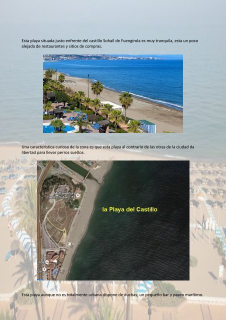 Las Playas de Fuengirola