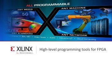 High-level programming tools for FPGA