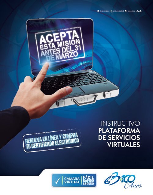 INSTRUCTIVO PLATAFORMA DE SERVICIOS VIRTUALES