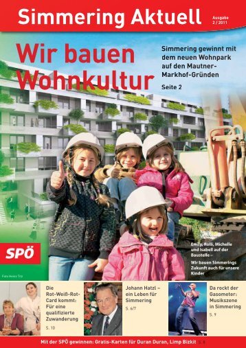 Ausgabe 2 (2011) Wohnkultur - SPÃ– Simmering