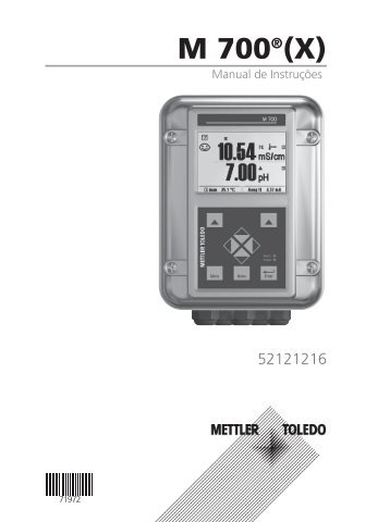 versão do software 7.x - METTLER TOLEDO