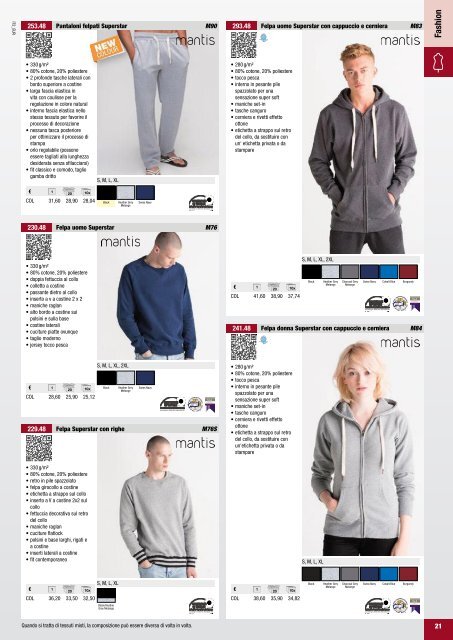 Catalogo Abbigliamento Promozionale