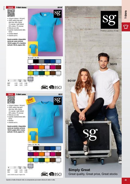 Catalogo Abbigliamento Promozionale