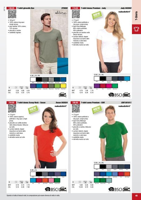 Catalogo Abbigliamento Promozionale