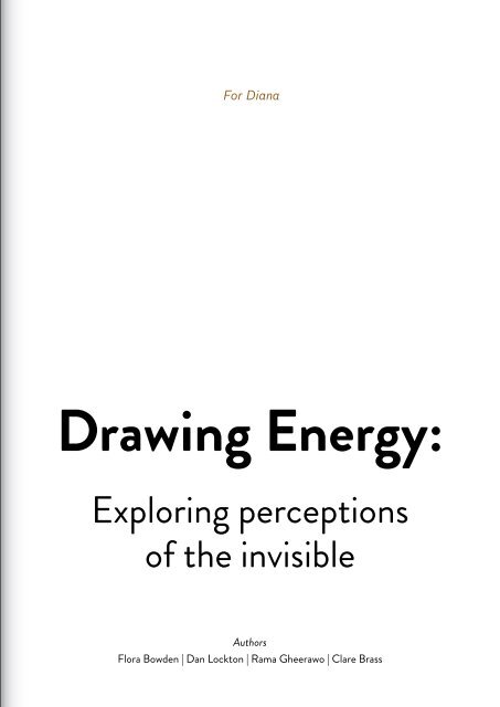 Drawing Energy