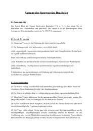 Satzungsentwurf SVB (Stand 06.03.2015)