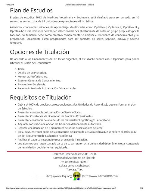 Profesiografía Estatal