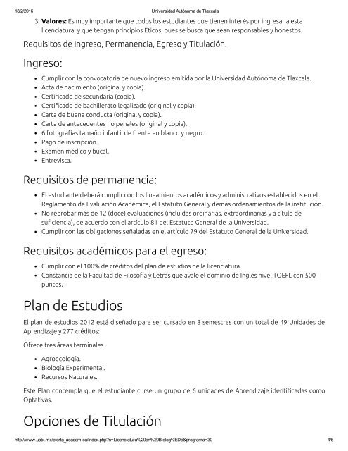 Profesiografía Estatal