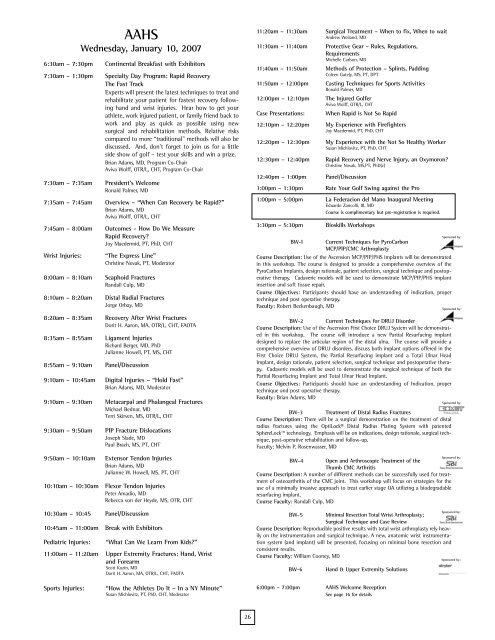 AAHS ASPN ASRM - 2013 Annual Meeting - American Association ...