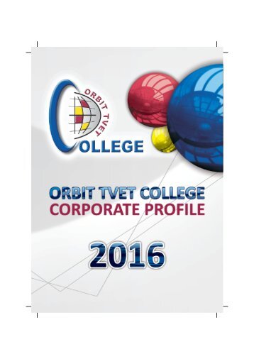 ORBIT TVET College Profile 2016