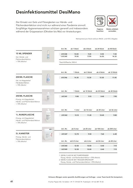 Produktkatalog Print Supplies DE