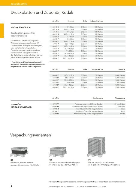 Produktkatalog Print Supplies DE