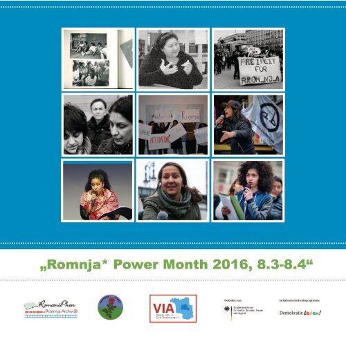 „Romnja* Power Month 2016 8.3-8.4“