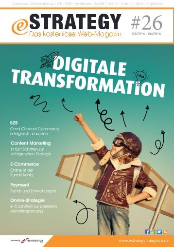 Leseprobe eStrategy-Magazin Ausgabe 01-2016