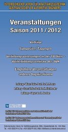 Veranstaltungen - Österreichischer Verein für Kraftfahrzeugtechnik