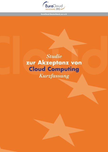 Kurzversion der Studie - Eurocloud Deutschland