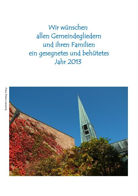 Evangelisch-Lutherische Kirchengemeinde Hammelburg Dezember ...