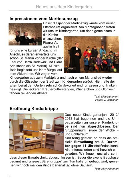 Evangelisch-Lutherische Kirchengemeinde Hammelburg Dezember ...