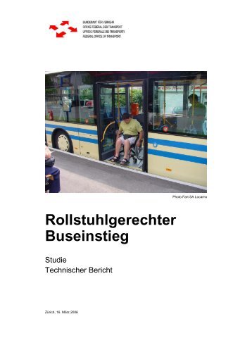 Rollstuhlgerechter Buseinstieg - Schweizerische Fachstelle ...