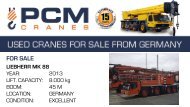 LIEBHERR MK 88 for sale, used crane, gebrauchter Kran, zu verkaufen, kaufen