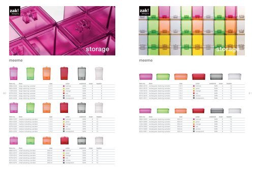 designs Product Catalogue 2012 (pdf K) - zak!designs Europe