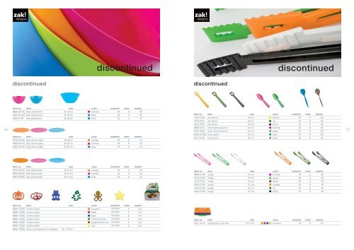 designs Product Catalogue 2012 (pdf K) - zak!designs Europe