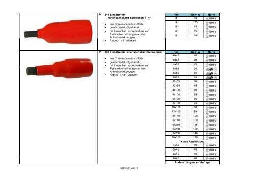 Laden Sie den Katalog von isolierten Werkzeugen - Geisoleerd ...