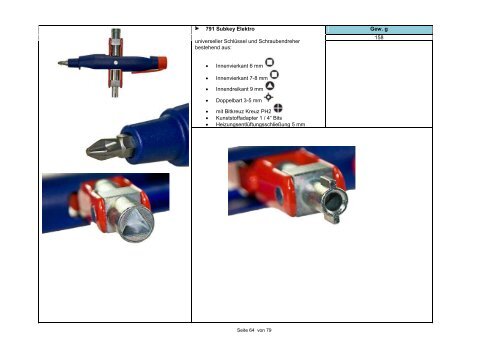 Laden Sie den Katalog von isolierten Werkzeugen - Geisoleerd ...