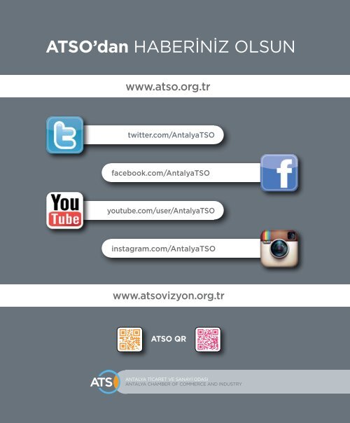 ATSO’dan HABERİNİZ OLSUN